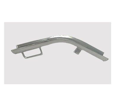 cable protecting bend with handle and stop for ducts