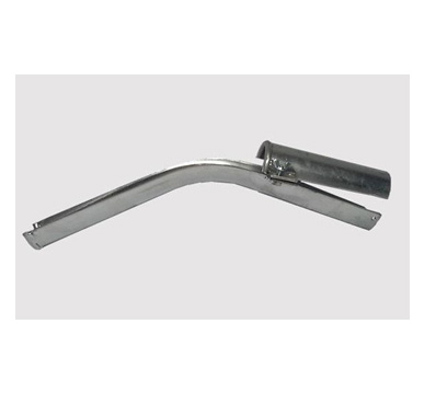 cable protecting bend with snout for ducts